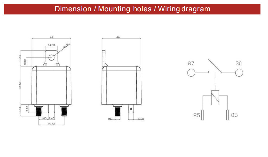200A High Current Relay