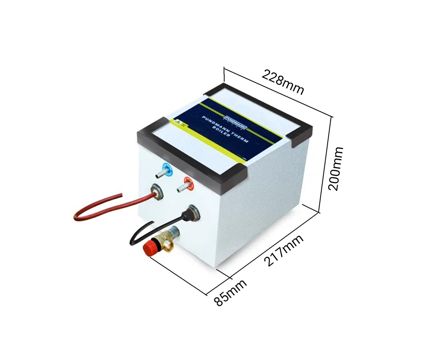 Water Heater by Pundmann – 12V 180W + 230V 250W