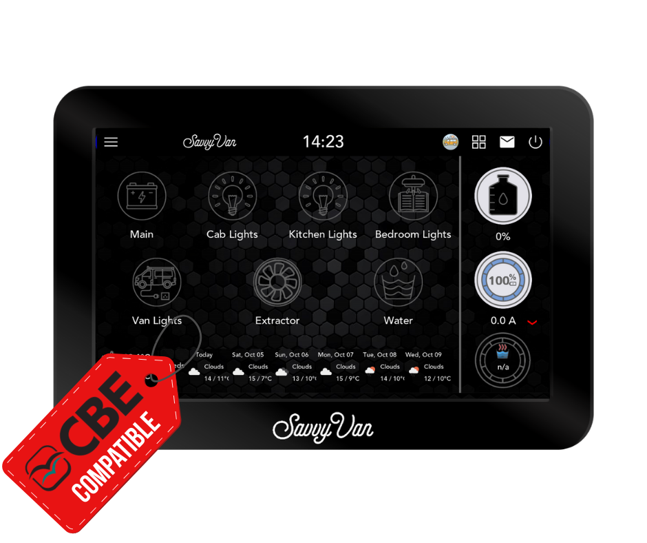 SavvyVan3 - CBE PC180/210 Plug & Play